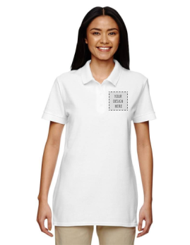 Meet all your clients’ corporate apparel needs with custom women’s polos embroidered with their brand. Our apparel embroidery services include both supplying and decorate the garment. Best of all, there are no order minimums, so you can customize as few as one shirt!